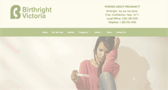Desktop Screenshot of birthrightvictoria.org